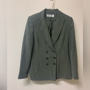 Tahari Green Suit Size 4